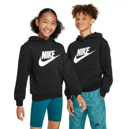 Sweat Capuche Nike Sportswear Club Fleece Junior Noir
