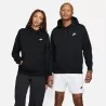 Sweat Capuche Nike Sportswear Club Fleece Noir