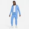 Veste Capuche Nike Sportswear Tech Fleece Windrunner Bleu