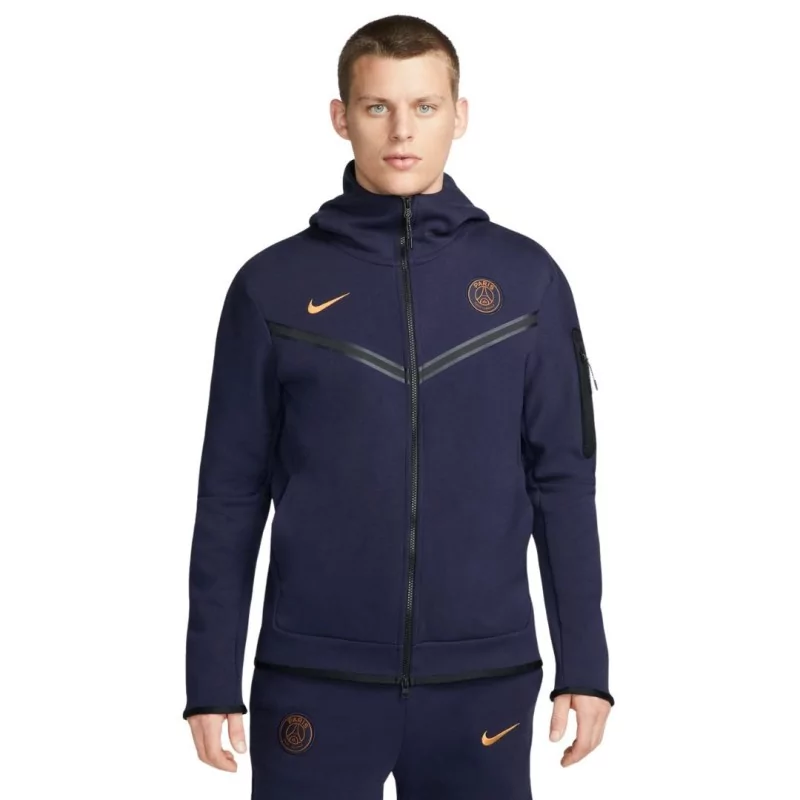 Nike PSG Gris - Vêtements Vestes de survêtement Homme 108,00 €