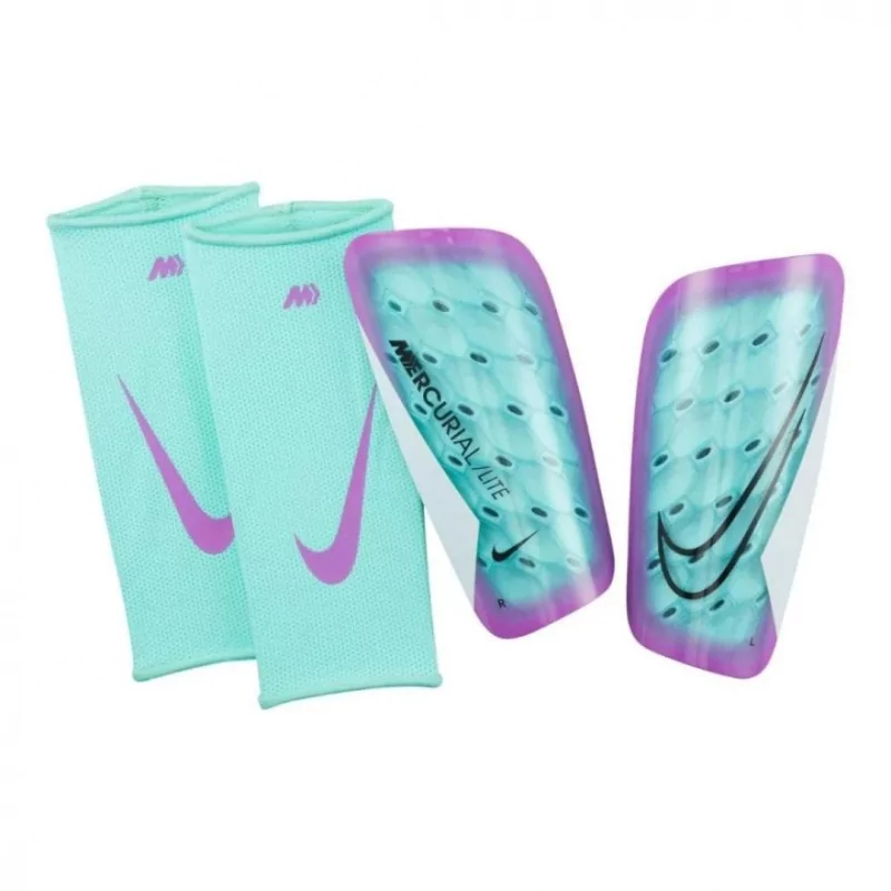 Protege Tibias Nike Mercurial Lite Turquoise - Espace Foot