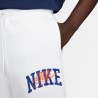 Pantalon Jogging Nike Club Fleece Blanc