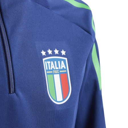 Sweat Entrainement Italie Enfant Bleu