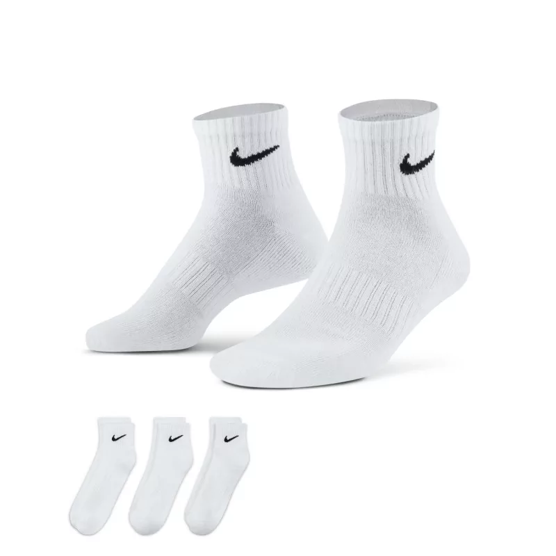 Lot De 3 Paires De Chaussettes Nike Blanc