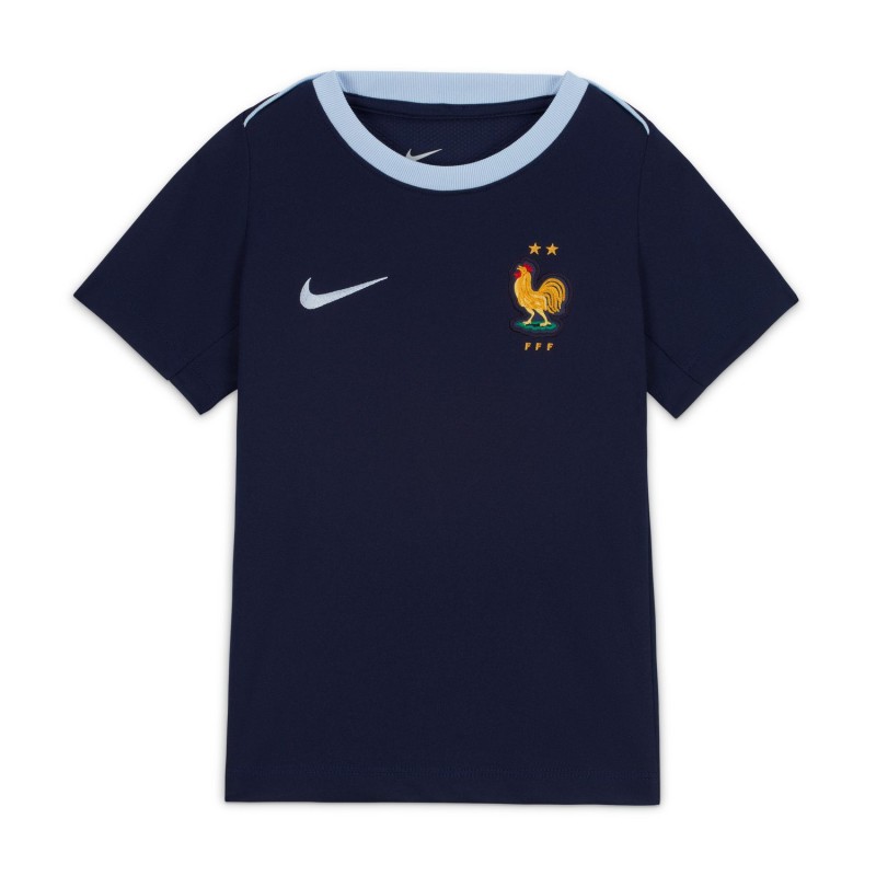 Maillot France Academy Pro Enfant Bleu