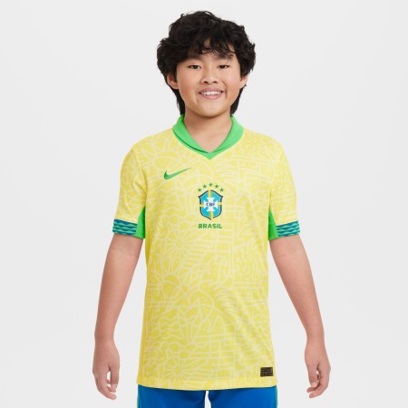 Maillot Bresil Enfant Domicile 2024