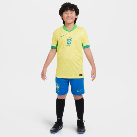 Maillot Bresil Enfant Domicile 2024