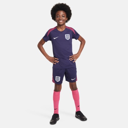 Short Entrainement Angleterre Enfant Violet