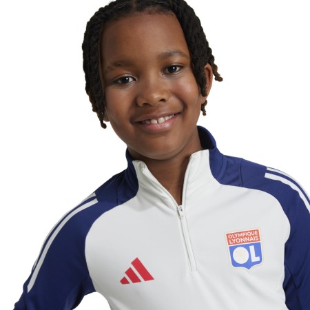 Sweat Entrainement Ol Enfant BlancBleu