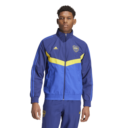 Veste Survetement Boca Juniors Bleu/Jaune