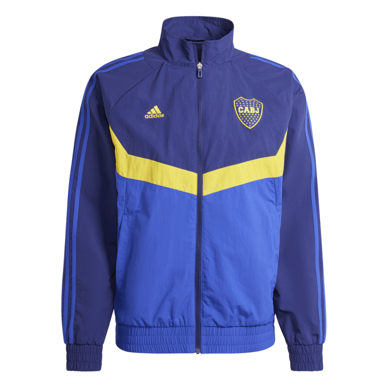 Veste Survetement Boca Juniors Bleu/Jaune