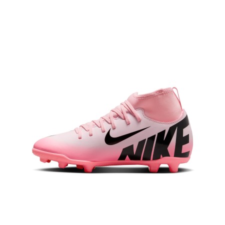 Nike Mercurial Superfly 9 Club FgMg Enfant Rose