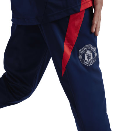 Pantalon Entrainement Manchester United Enfant Bleu