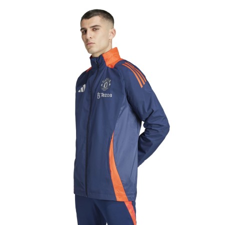 Veste Capuche Manchester United Bleu