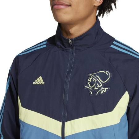 Veste Survetement Ajax Amsterdam Bleu