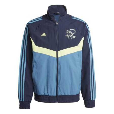 Veste Survetement Ajax Amsterdam Bleu