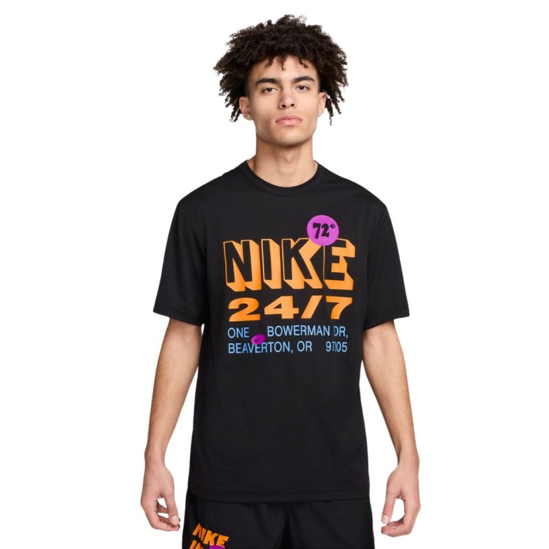 T-Shirt Nike Hyverse Noir