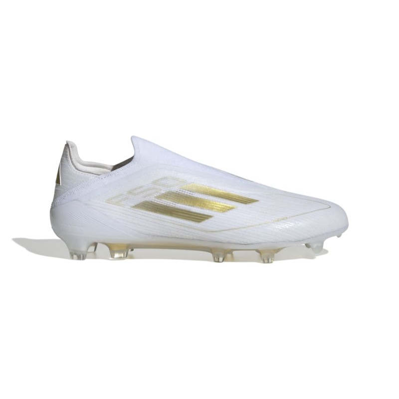 Adidas F50 Elite Sans Lacets Fg Blanc Espace Foot