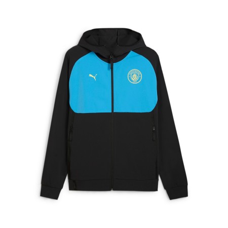 Veste Capuche Manchester City Pumatech Noir