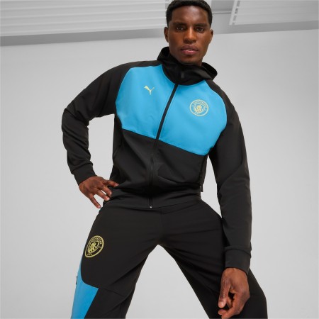 Veste Capuche Manchester City Pumatech Noir