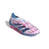 Adidas Predator Elite Fg Sans Lacets Blanc