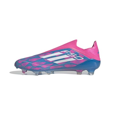 Adidas F50 Elite Fg Sans Lacets Bleu