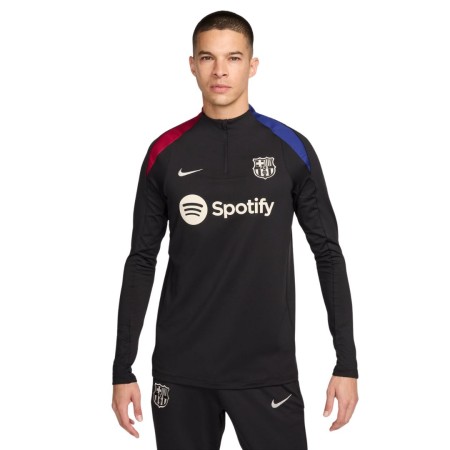 Sweat Entrainement Fc Barcelone Noir