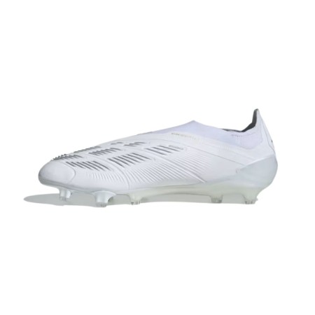 Adidas Predator Elite Sans Lacets Fg Blanc