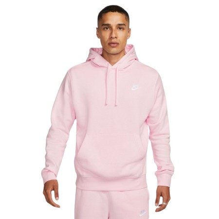 Sweat Capuche Nike Club Fleece Rose