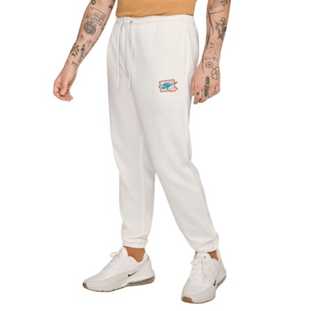 Pantalon Nike Club Blanc