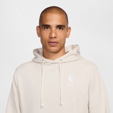 Sweat Capuche Liverpool Blanc