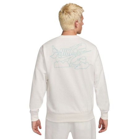 Sweat Nike Club Blanc