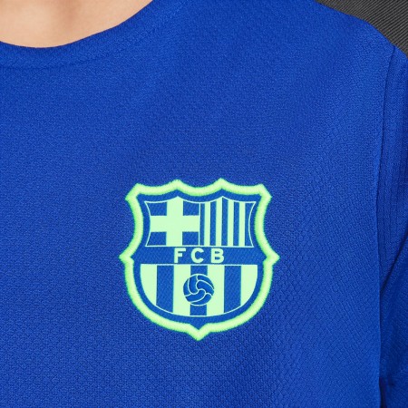 Maillot Entrainement Fc Barcelone Enfant Bleu