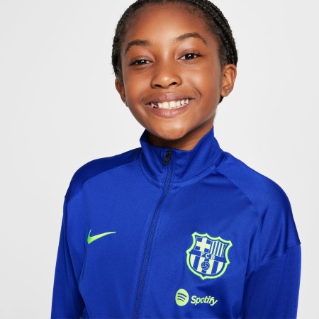 Ensemble Survetement Fc Barcelone Enfant BleuNoir