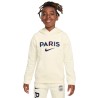 Sweat Capuche Psg Enfant Blanc