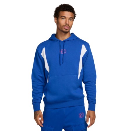 Sweat Capuche Nike Air Bleu