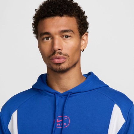 Sweat Capuche Nike Air Bleu