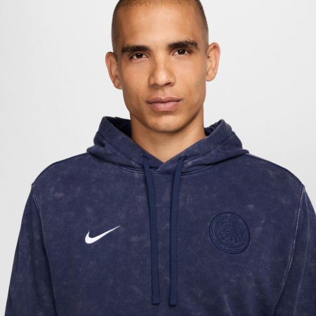 Sweat Capuche Psg Bleu