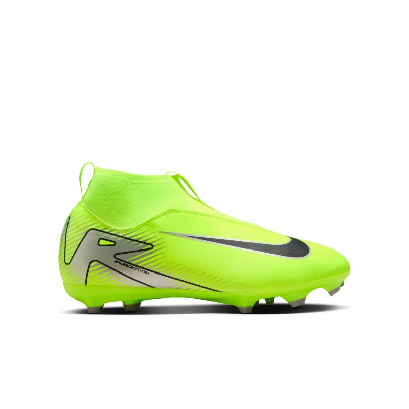 Nike Mercurial Superfly 10 Academy Fg Mg Enfant Jaune Espace Foot