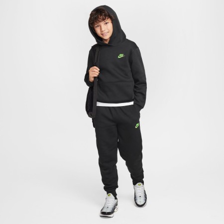 Sweat Nike Club Fleece Enfant Noir