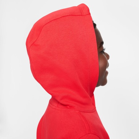 Sweat Capuche Liverpool Club Enfant Rouge