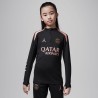 Sweat Entrainement Psg Enfant Noir