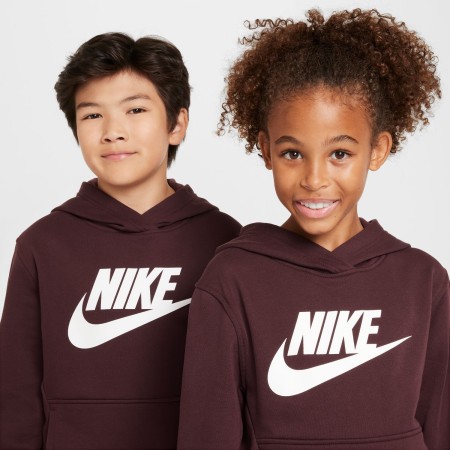 Sweat Nike Club Fleece Enfant Bordeaux