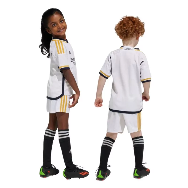 Kit Enfant Real Madrid Domicile Blanc 2023/24 - Espace Foot
