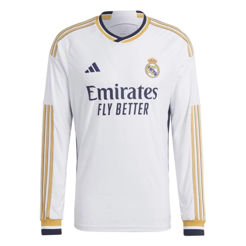 Maillot Manches Longues Real Madrid Junior Domicile 2023/24