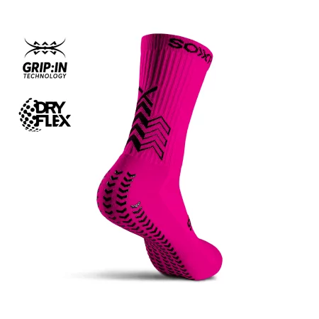 Chaussettes Soxpro Rose Fluo