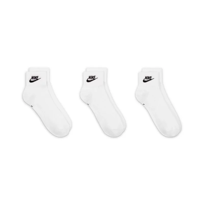 Lot De 3 Paires De Chaussettes Blanc Nike - Homme