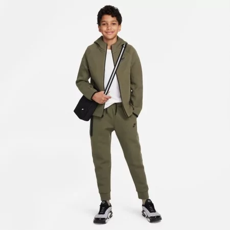 Pantalon Nike Sportswear Tech Fleece Junior Vert