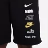 Short Nike Club Fleece Noir